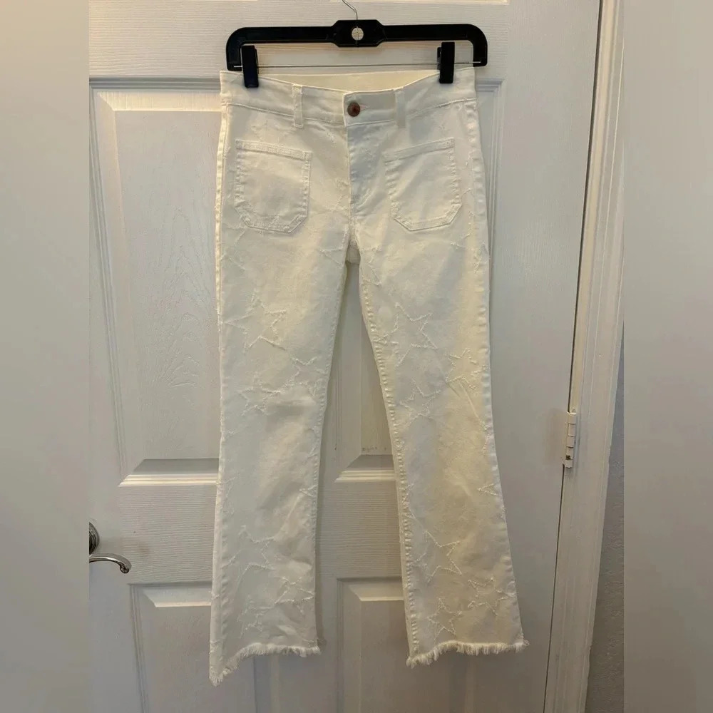 Stella McCartney star Embroidery Jeans